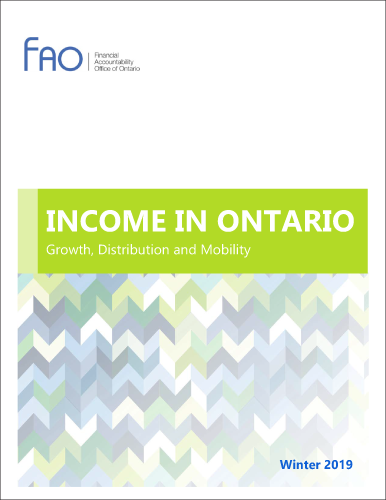 Income in Ontario: Growth, Distribution and Mobility